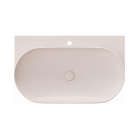 Ravak Yard 800 Umywalka wisząca 80,5x50 cm z otworem na baterię Alabaster Pink XJX0G280000