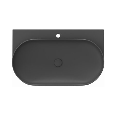 Ravak Yard 800 Umywalka wisząca 80,5x50 cm z otworem na baterię antracyt XJX03280002