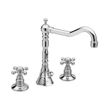 Reitano Antea Bateria umywalkowa wysoka z korkiem miedź R322RAME