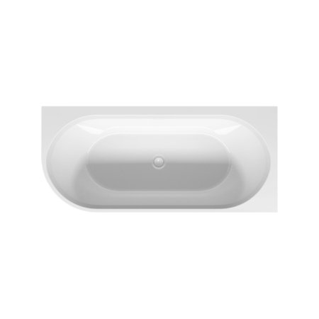 Riho Desire Corner LED Wanna narożna 170x77 cm z napełnianiem przez przelew z oświetleniem LED lewa biała B157008005