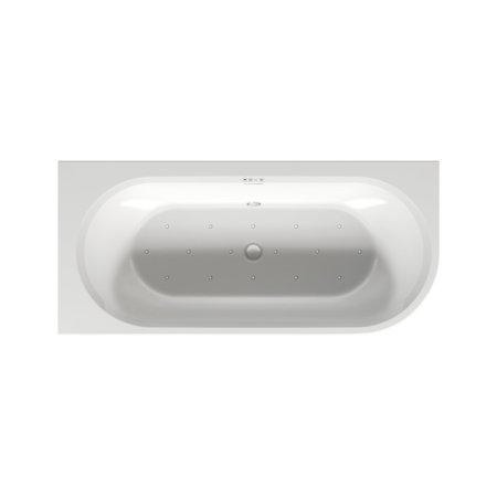 Riho Desire Corner Wanna narożna z hydromasażem 170x77 cm prawa biała B156003005