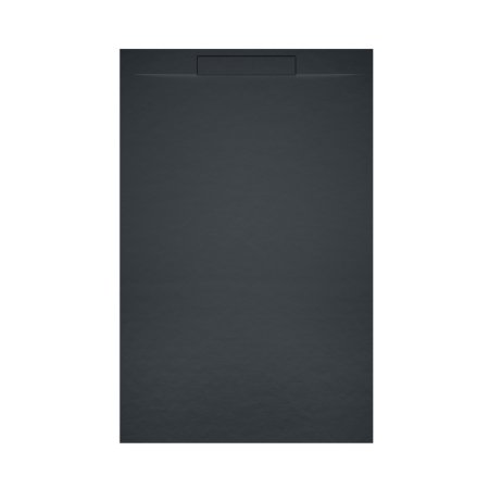 Riho Isola Brodzik prostokątny 90x80 cm antracyt mat DR12080/D007003080