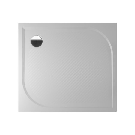 Riho Kolping Brodzik prostokątny 100x80x3 cm marmur syntetyczny, biały DB31/D004006005