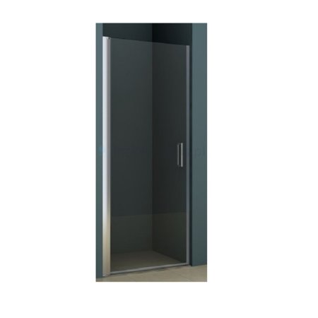Riho Novik Z101 Drzwi prysznicowe uchylne 100x200 cm profile aluminiowe szkło przezroczyste z powłoką Riho Shield GZ1100000/G003003120