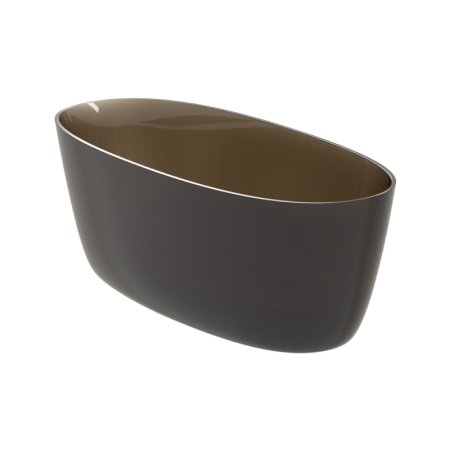 Riho Oval Wanna wolnostojąca 160x72 cm frosted umber B129003F02
