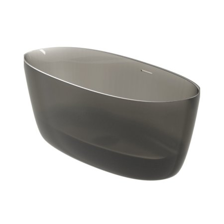 Riho Oval Wanna wolnostojąca 175x80 cm frosted smoke B152003F01