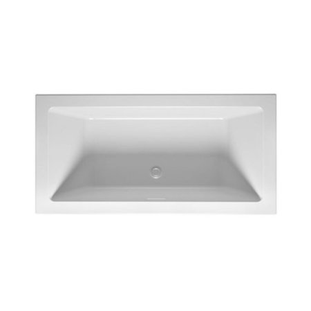 Riho Rethink Cubic Wanna prostokątna 160x70 cm z napełnieniem przez przelew biała B104013005