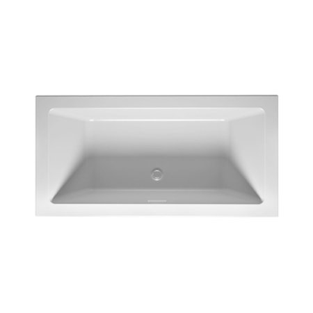 Riho Rethink Cubic Wanna prostokątna 180x80 cm z napełnianiem przez przelew biały mat B106013105