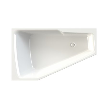 Riho Rethink Space Wanna narożna asymetryczna 170x90 cm prawa biały połysk B113001005