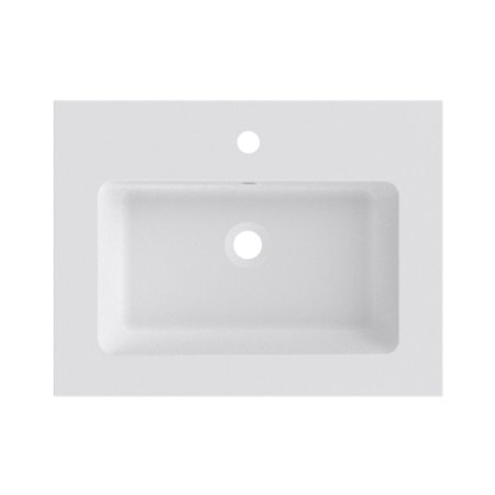 Riho Spring Dew Umywalka meblowa 60,5x46 cm biały mat W003001105