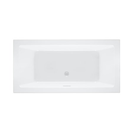 Riho Rethink Cubic Plug&Play Back2Wall Wanna prostokątna 170x75 cm biała B105024005