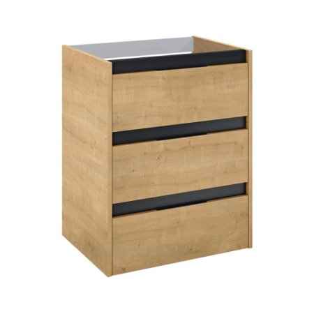 Roca Alpine Szafka podumywalkowa 58,5x45,2x74 cm jasny dąb A857866464