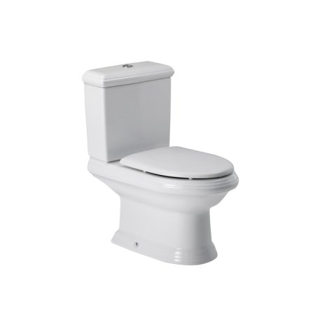 Roca America Toaleta WC kompaktowa 40,5x70,5x77,5 cm odpływ podwójny z powłoką MaxiClean, biała A34249700M
