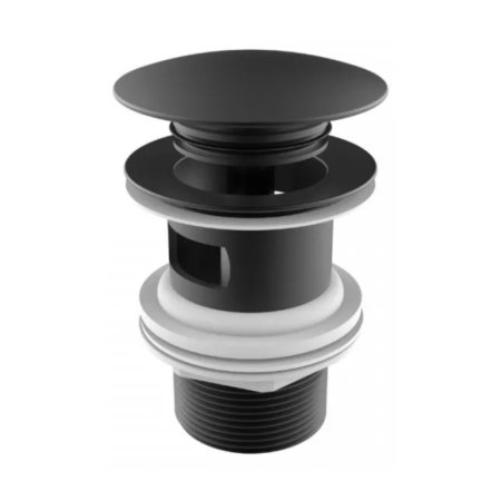 Roca Aqua korek umywalkowy klik klak PVD Brushed Titanium Black A5054015NM