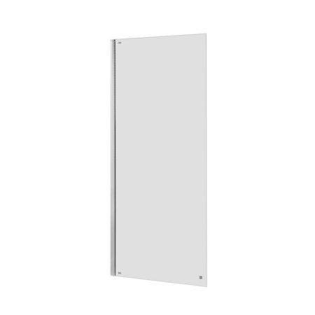 Roca Capital Parawan nawannowy składany 1-częściowy 85x140 cm profile chrom szkło przezroczyste z powłoką MaxiClean AM4008512M