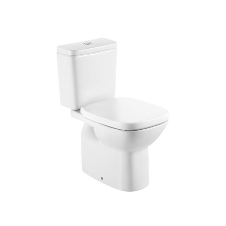 Roca Debba Toaleta WC kompaktowa 35,5x65,5x76 cm odpływ pionowy, biała A342998000
