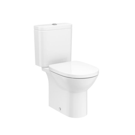 Roca Debba Toaleta WC kompaktowa 65,5x35 cm Rimless bez kołnierza biała A34299P000