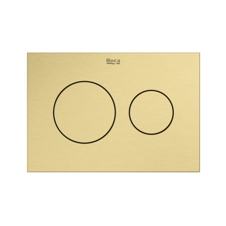 Roca Duplo S Przycisk WC PS3 PVD brushed gold A8902233VA