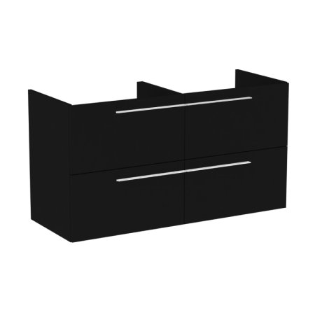 Roca Ella Szafka podumywalkowa 118,4x44,6x63,5 cm czarny mat A857772532