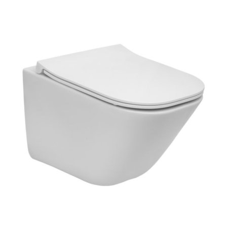 Roca Gap Toaleta WC podwieszana 48x34,7 cm Rimless bez kołnierza biała A34647A000