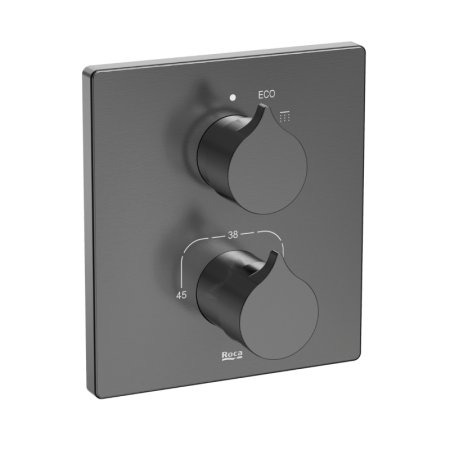 Roca Insignia Bateria prysznicowa podtynkowa PVD Brushed Titanium Black A5A2C3ANM0