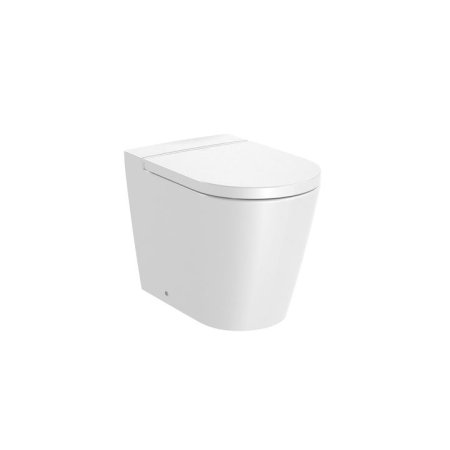 Roca Inspira Round Toaleta WC stojąca 37x56x44 cm Rimless bez kołnierza biała A347526000