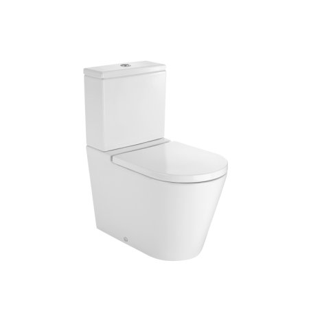 Roca Inspira Round Toaleta WC kompaktowa 37x64,5x79,4 cm odpływ podwójny, biała A342527000
