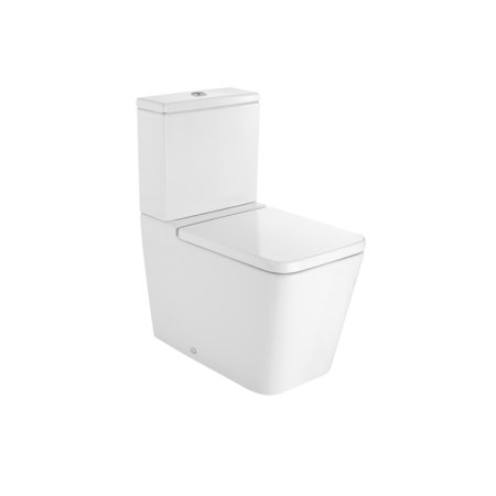 Roca Inspira Square Toaleta WC kompaktowa 37x64,5x79,4 cm odpływ podwójny, biała A342537000