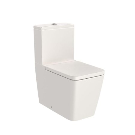 Roca Inspira Toaleta WC stojąca 64,5x37,5 cm kompaktowa bez kołnierza beżowa A342536650