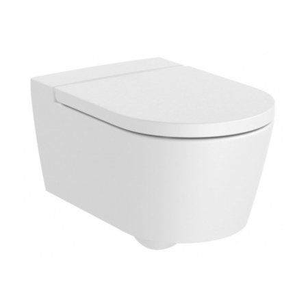 Roca Inspira Toaleta WC podwieszana 56x37 cm Rimless bez kołnierza biały mat A346527620