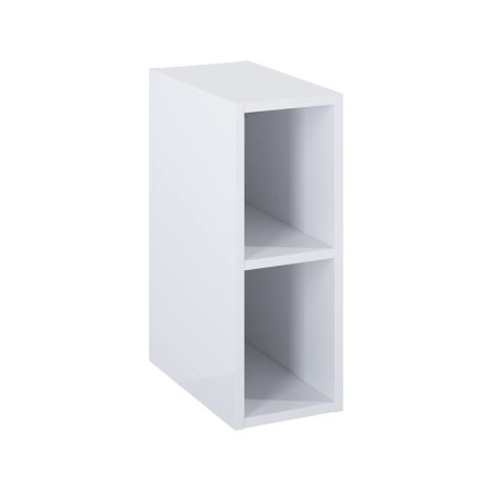 Roca Kwadro Szafka łazienkowa boczna 38,6x20x53 cm otwarta biała A857975806