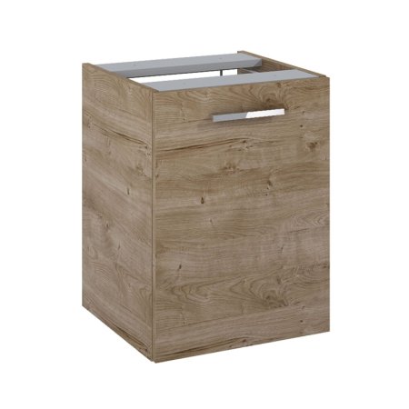 Roca Kwadro Szafka łazienkowa boczna 39,8x38,4x53 cm z koszem cargo dąb Canela A857973808