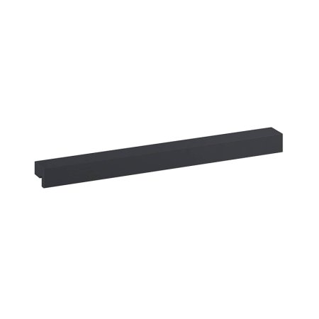 Roca Kwadro Uchwyt do szafki łazienkowej bocznej 40 cm czarny mat A817029485