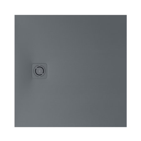 Roca Magma Brodzik kwadratowy 90x90 cm szary łupek APE0138438403200