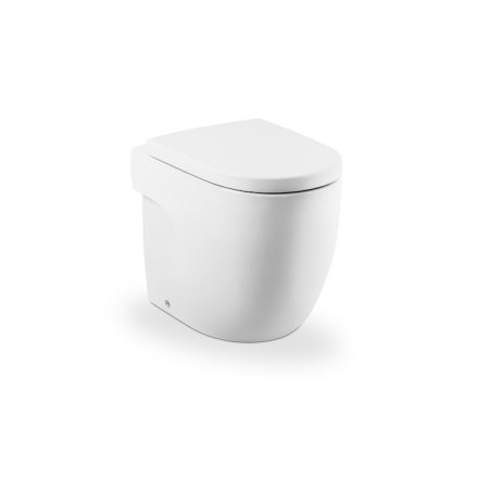 Roca Meridian Toaleta WC stojąca 36x52x40 cm Compacto z powłoką MaxiClean, biała A34724700M