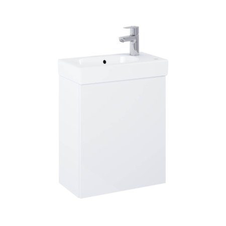 Roca Mini-N Unik Zestaw szafka podumywalkowa 45x24,9x49,6 cm + umywalka meblowa biały A852445806