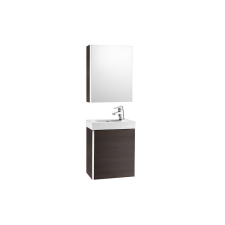 Roca Mini Zestaw łazienkowy 45x25x57,5 cm z lustrem, wenge A855866154