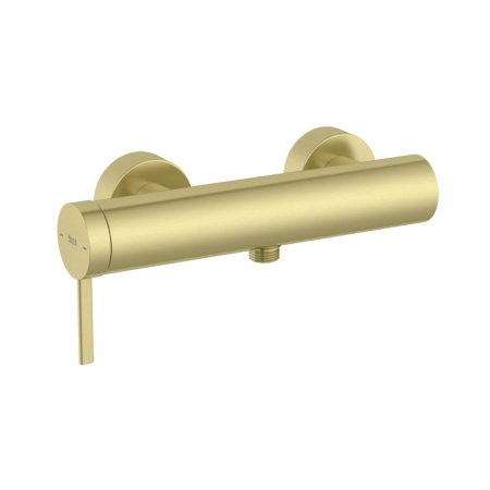 Roca Ona Bateria prysznicowa natynkowa PVD brushed gold z powłoką Everlux A5A219EVA0