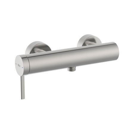 Roca Ona Bateria prysznicowa natynkowa PVD inox z powłoką Everlux A5A219ESM0