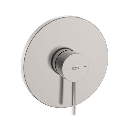 Roca Ona Bateria prysznicowa podtynkowa PVD inox z powłoką Everlux A5A2B9ESM0