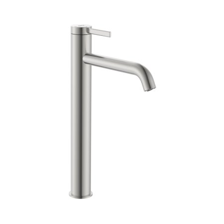Roca Ona Bateria umywalkowa wysoka Cold start PVD inox z powłoką Everlux A5A349ESM0