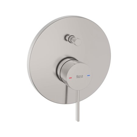Roca Ona Bateria wannowo-prysznicowa podtynkowa PVD inox z powłoką Everlux A5A0B9ESM0