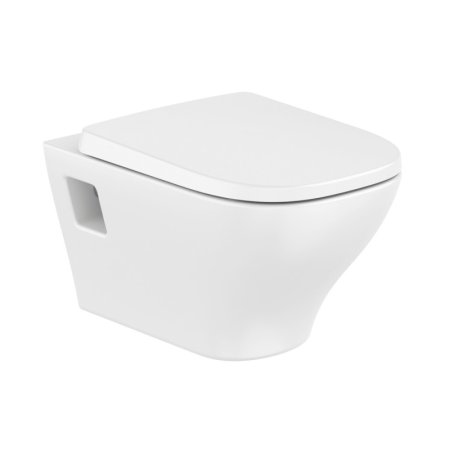 Roca Optica Toaleta WC Rimless Vortex bez kołnierza biały A346V14000