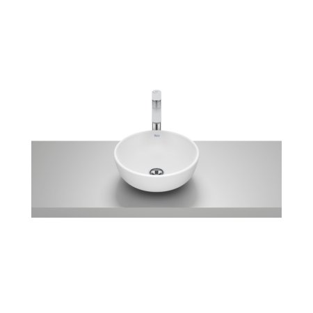 Roca Optica Umywalka nablatowa 35 cm biały mat A327C12620