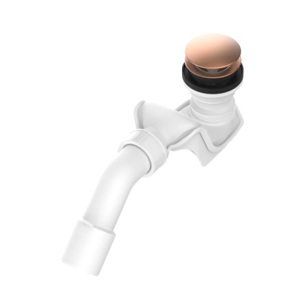 Roca Aqua Syfon wannowy z korkiem klik-klak rose gold A24L5810RG