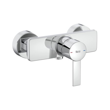 Roca Targa Bateria prysznicowa natynkowa chrom z powłoką Evershine A5A215FC00
