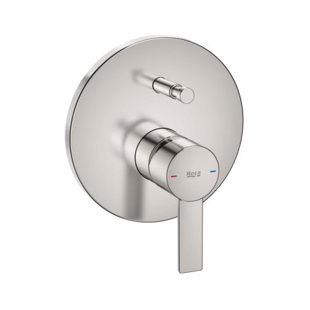 Roca Targa Bateria wannowo-prysznicowa podtynkowa PVD inox z powłoką Everlux A5A0B5FSM0