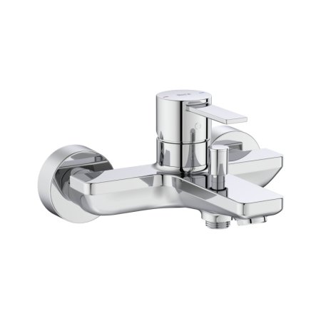 Roca Targa Bateria wannowa natynkowa chrom z powłoką Evershine A5A025FC00