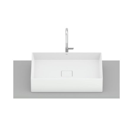 Roca Terra Umywalka nablatowa 51x36 cm biały z powłoką Supraglaze A32787ZS00