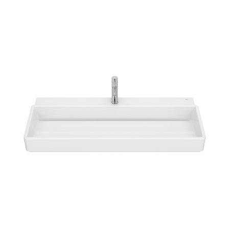 Roca Tura Umywalka wisząca lub meblowa 100x43 cm biała A327698000